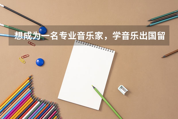 想成为一名专业音乐家，学音乐出国留学一年费用是多少？