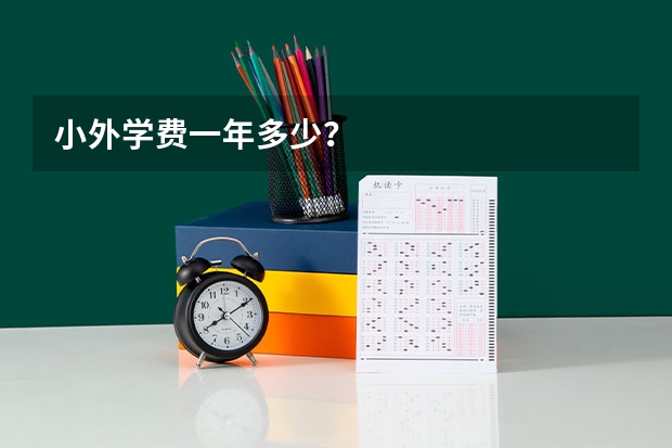 小外学费一年多少？