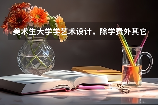 美术生大学学艺术设计，除学费外其它费用高吗？