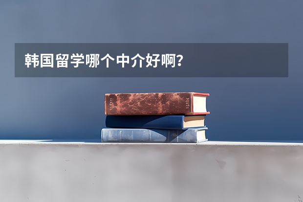韩国留学哪个中介好啊?