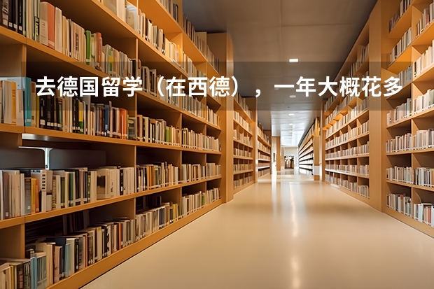 去德国留学(在西德),一年大概花多少钱?学机械制作的