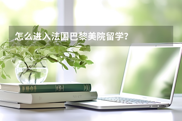 怎么进入法国巴黎美院留学？