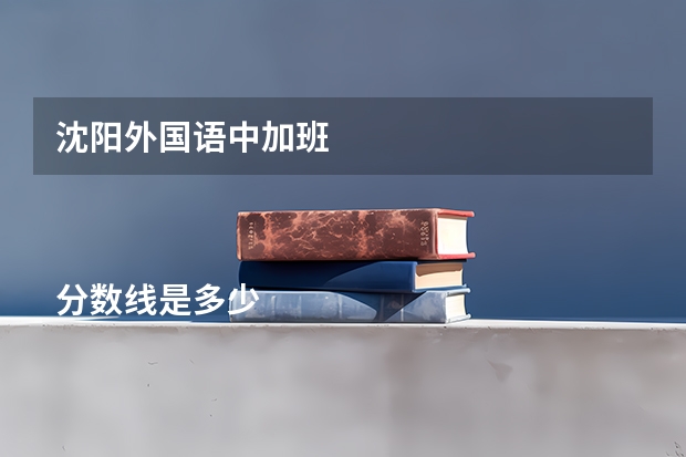 沈阳外国语中加班


分数线是多少.一年学费多少.可以出国当留学生么.学校环境怎么样.