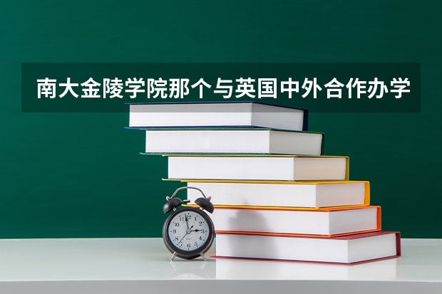 南大金陵学院那个与英国中外合作办学的专业怎么样，学习氛围怎么样，前途怎么样，出国率高吗