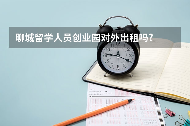 聊城留学人员创业园对外出租吗?