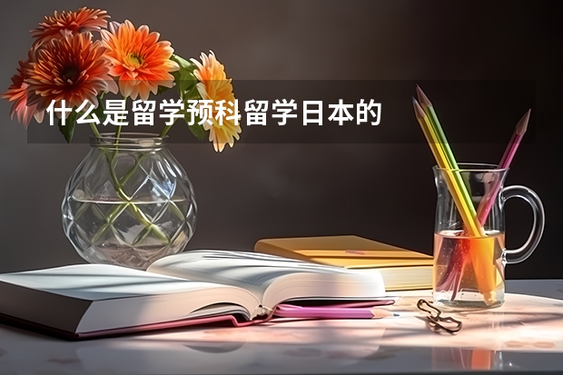 什么是留学预科留学日本的