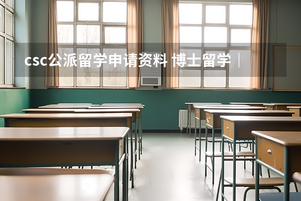 csc公派留学申请资料 博士留学｜公派留学申请指南，CSC奖学金距离你一点都不遥远，2023年申请指南来啦！