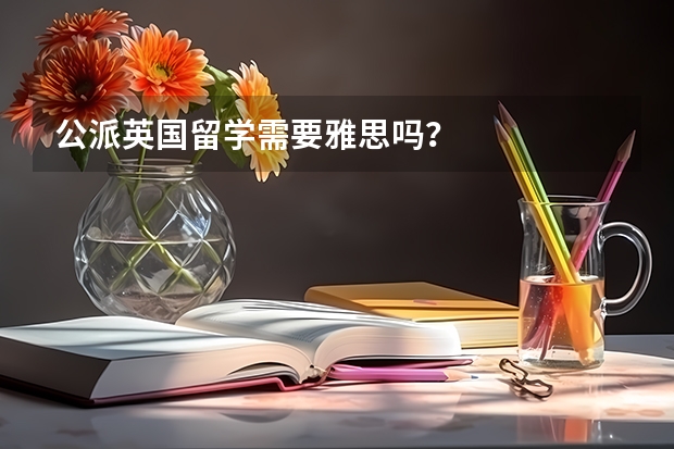 公派英国留学需要雅思吗？