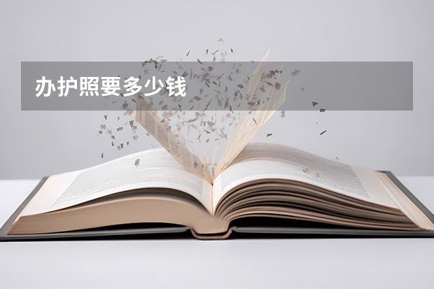 办护照要多少钱.