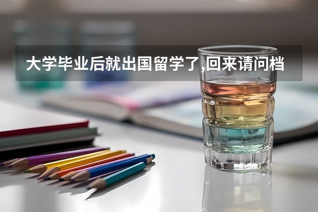 大学毕业后就出国留学了,回来请问档案现在应该在哪里?