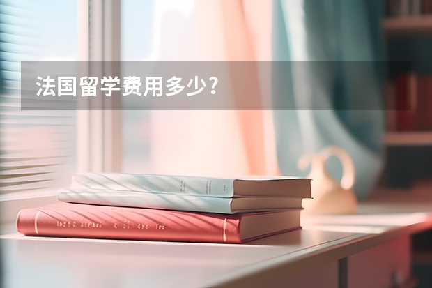 法国留学费用多少?