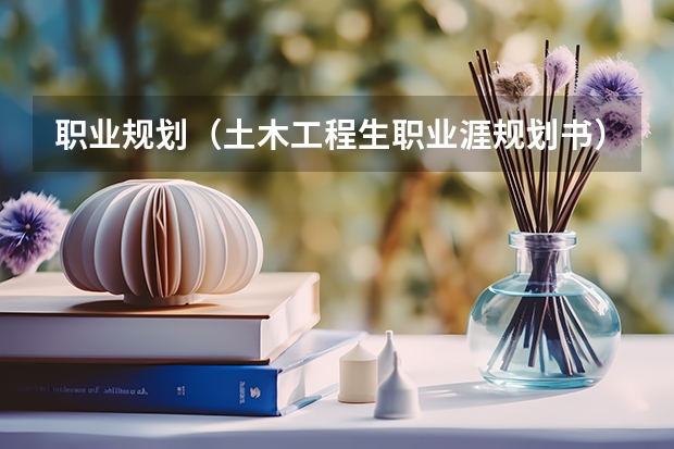 职业规划（土木工程生职业涯规划书）